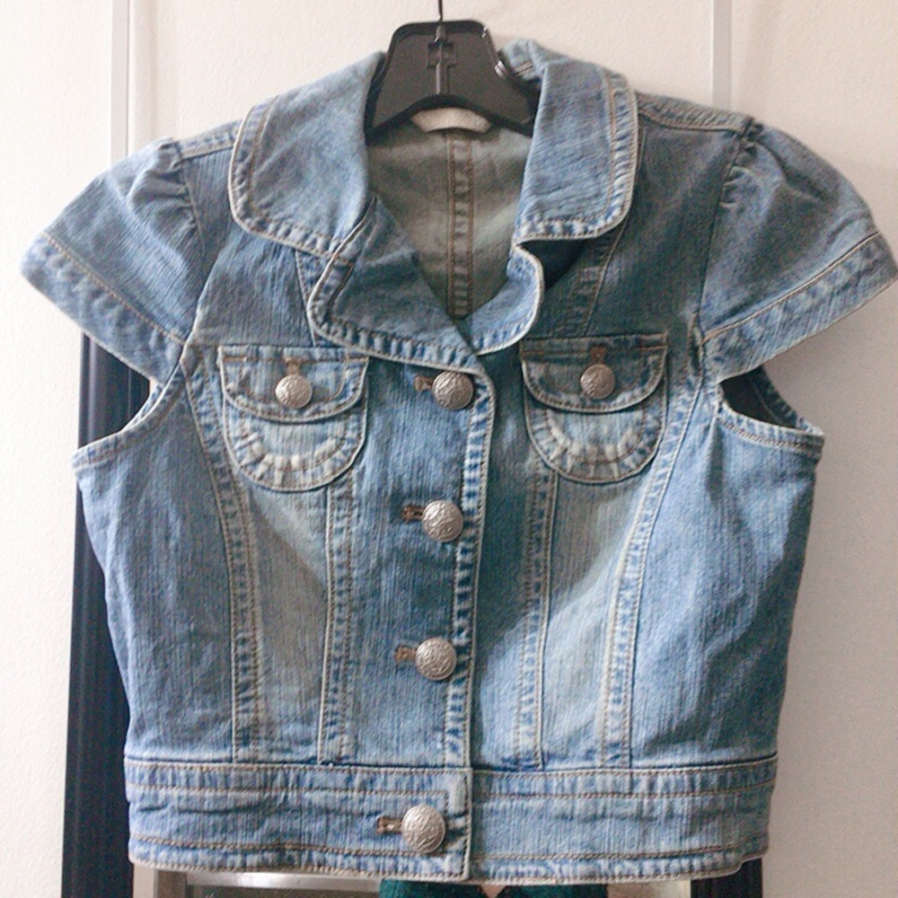 Denim vest